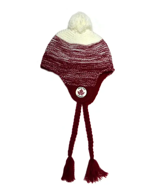 Crown Cap Knit Earflap Canada Cap