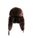 Crown Cap Sheared Beaver Aviator Hat