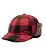Crown Cap Wool Blend Buffalo Check Cap