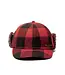 Crown Cap Wool Blend Buffalo Check Cap