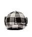 Crown Cap Wool Blend Buffalo Check Cap