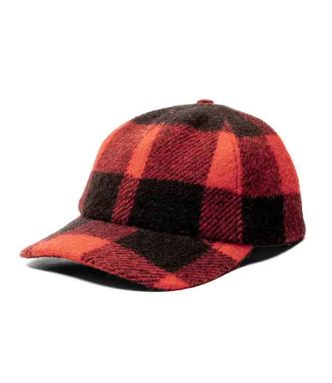 Crown Cap Buffalo Check Ball Cap
