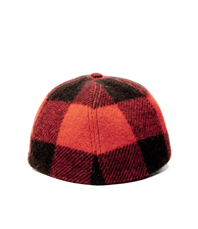 Crown Cap Buffalo Check Ball Cap