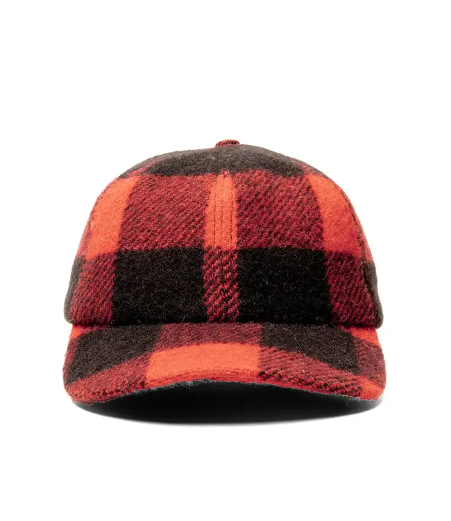 Crown Cap Buffalo Check Ball Cap