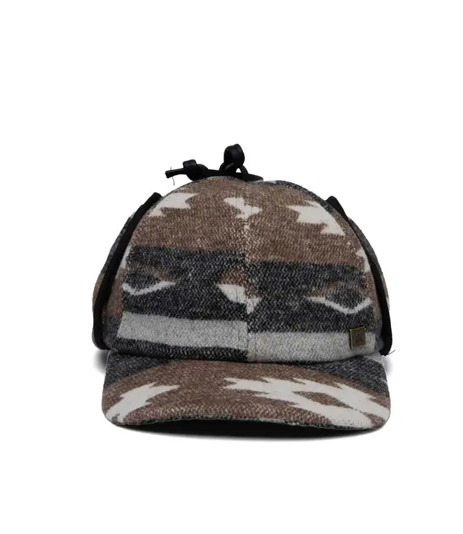 Crown Cap Dakota Tie-Up Cap with Fleece Lining