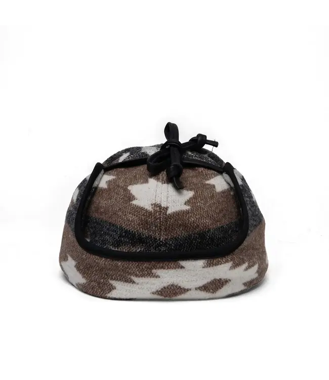 Crown Cap Dakota Tie-Up Cap with Fleece Lining