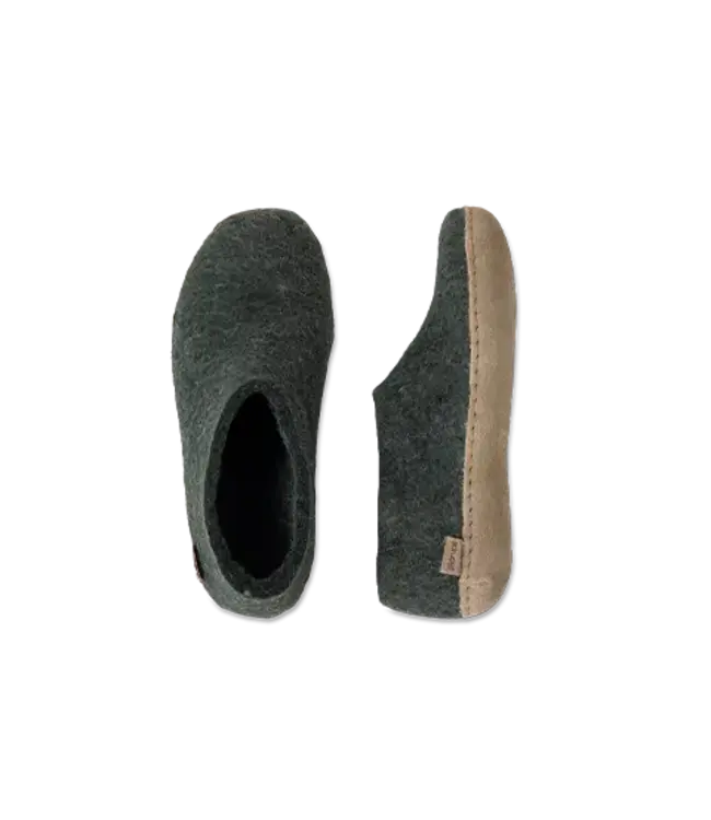 Glerups Shoe Rubber Sole Slipper