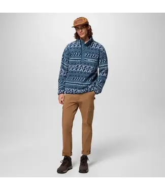 COLUMBIA SPORTSWEAR Columbia Men's Helvetia II Printed Half Snap Printed Fleece Pullover