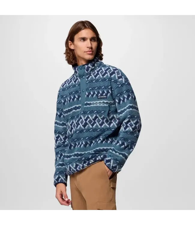 Columbia Men's Helvetia II Printed Half Snap Printed Fleece Pullover