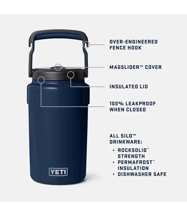 Yeti Silo 1.89 L Jug With Magslider Straw Cap