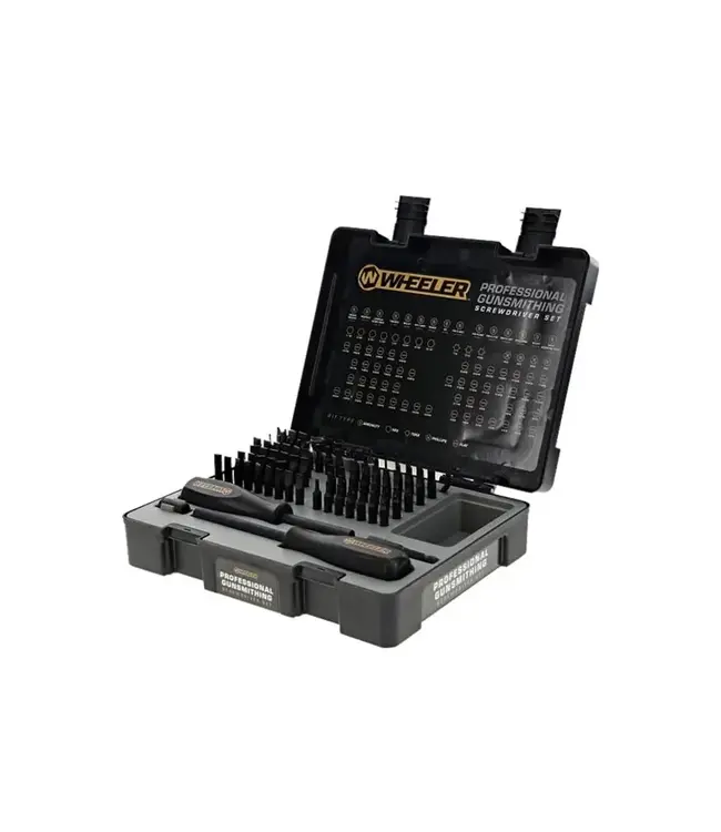 Wheeler 89 Piece Professional Gunsmithing Screwdriver Set