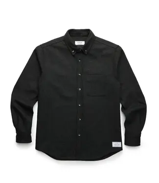 ANIAN Anian Men's The Modern Melton Wool Shirt (600GSM)