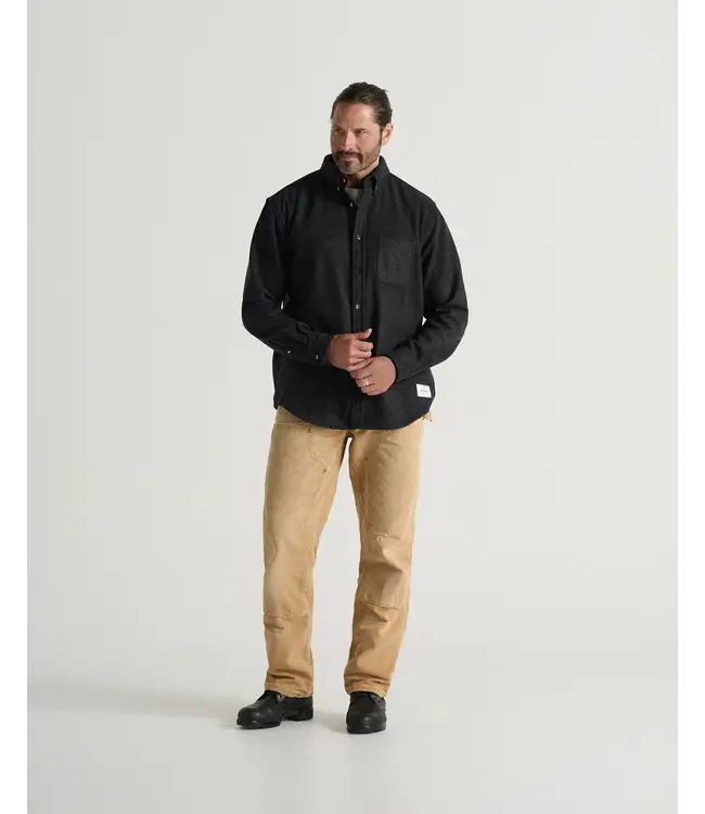 Anian Men's The Modern Melton Wool Shirt (600GSM)