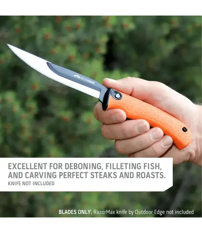 Outdoor Edge 5.0" Boning/Fillet Blades - 6 Packs