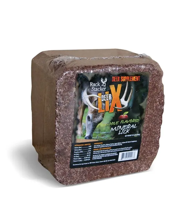 Rack Stacker Deer Lix Block - 25 lbs
