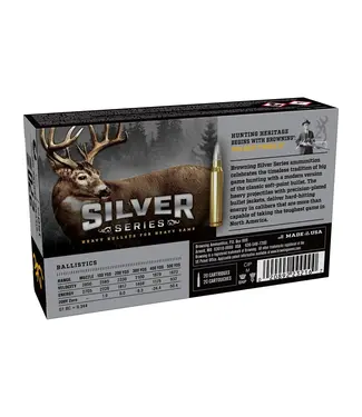 BROWNING Browning Silver Series Ammunition - 270 Winchester, 150 Grain BROWNING Browning Silver Series Ammunition - 270 Winchester, 150 Grain