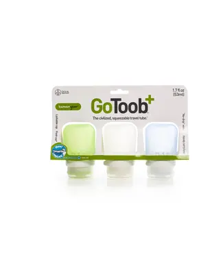 Humangear GoToob+ Silicon Bottles - 3 Pack