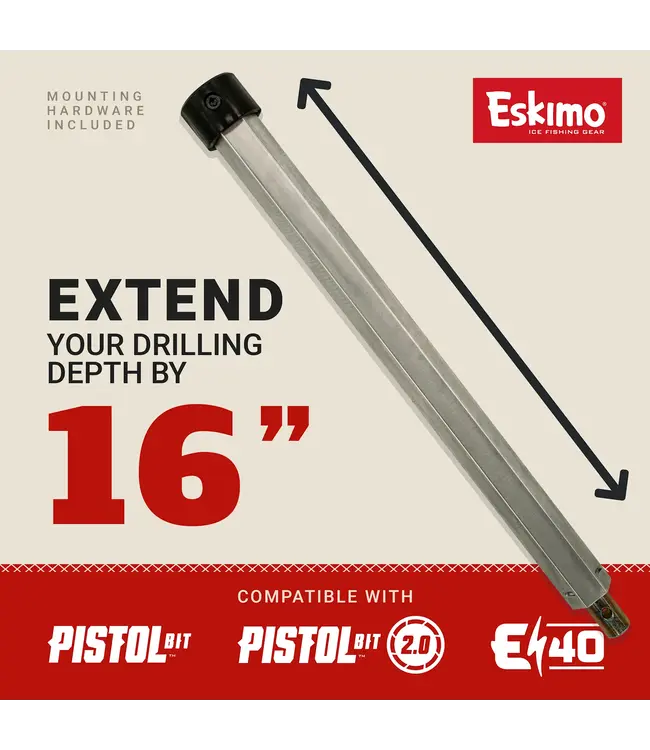 Eskimo Hex Auger Extensions - 16"