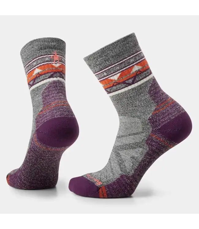 Smartwool Women's Hike Zig Zag Valley Mid Crew Socks
