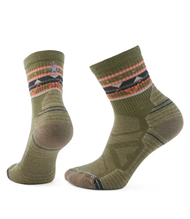 Smartwool Women's Hike Zig Zag Valley Mid Crew Socks