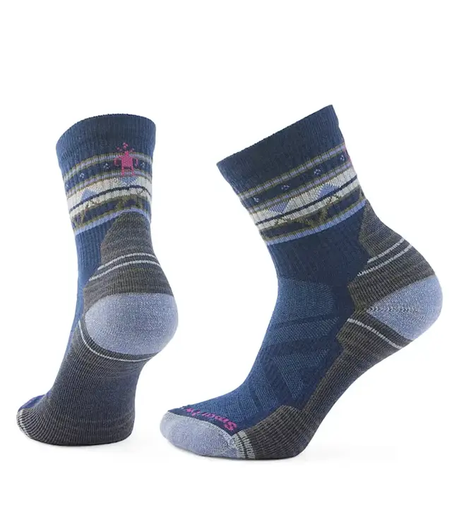 Smartwool Women's Hike Zig Zag Valley Mid Crew Socks