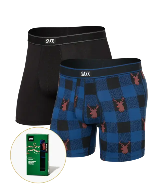 Saxx Daytripper Comfort Stretch Gift Box (2 Pack)