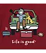 Life Is Good Men's Tailgate Football Short Sleeve Crusher Tee