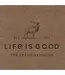 Life Is Good Men's Art of Optimism Buck Slub Slim Fit Tee