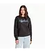 Life Is Good Women's Tonal LIG Ballyard Script Good Vibes Fleece Crew Sweatshirt