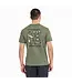 Life Is Good Men's Vintage Fish More Worry Less Short Sleeve Sun Crusher Tee