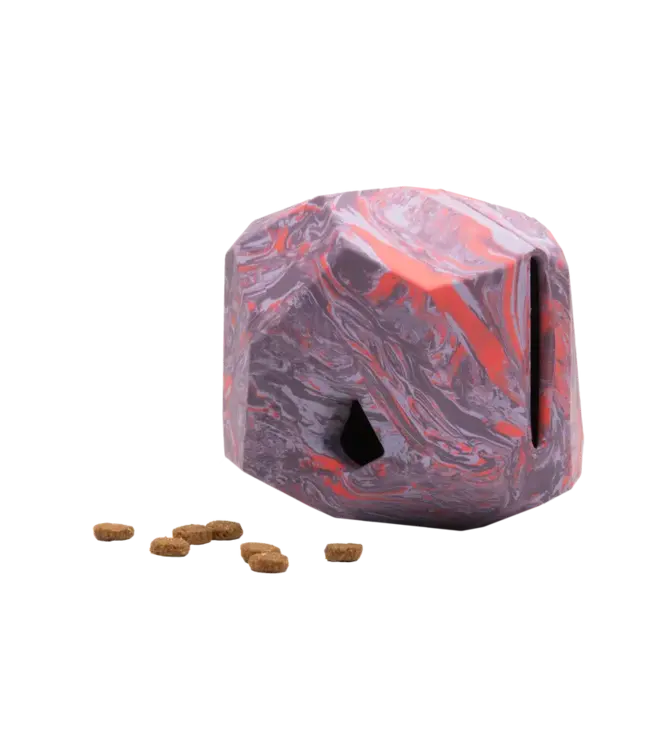 Ruffwear Gnawt-a-Rock Rubber Fetch & Puzzle Toy