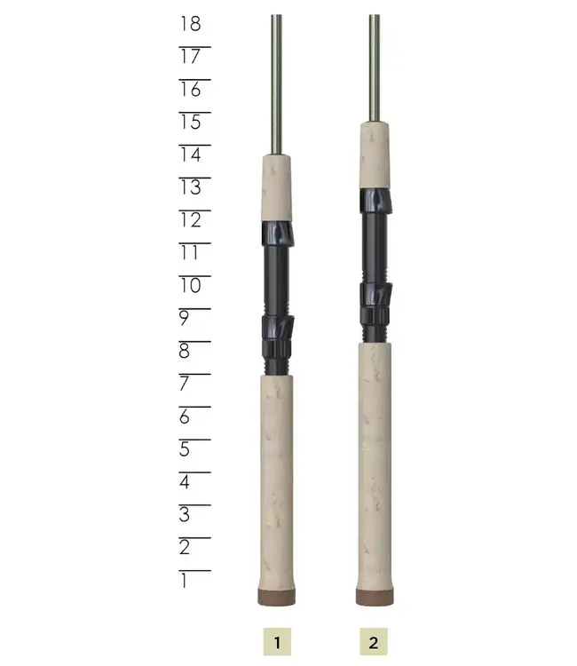 St. Croix GXR Walleye Spinning Combo