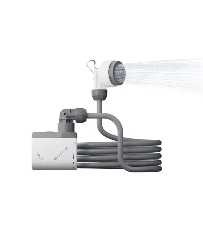 Red Pine Outdoor Tiny Shower