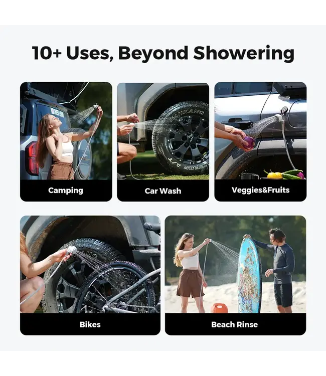 Red Pine Outdoor Tiny Shower