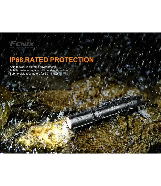 Fenix E20 V2.0 AA Flashlight