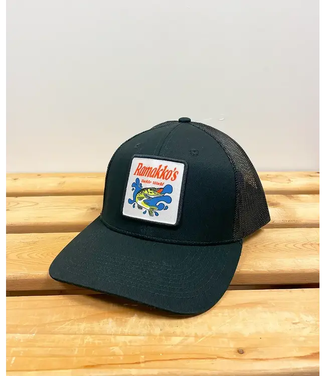 Ramakko's Fish Logo Mesh Back Cap