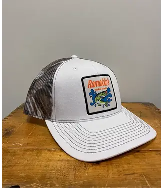 RAMAKKO'S Ramakko's Fish Logo Mesh Back Cap