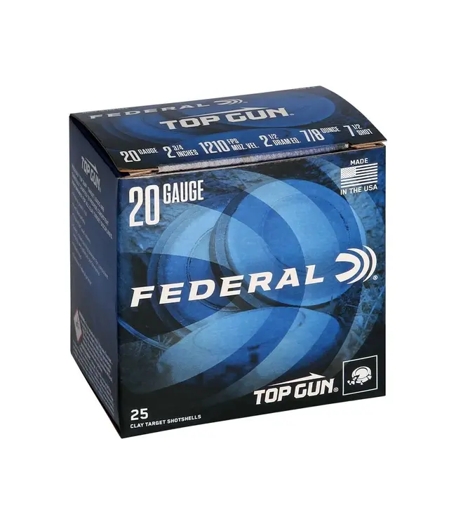 Federal Top Gun 20GA 7/8OZ #7.5  (250RND BULK)