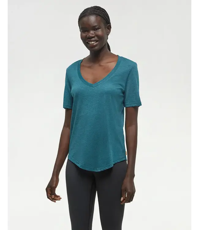 Tentree Women's Brackley TreeBlend V-Neck T-Shirt