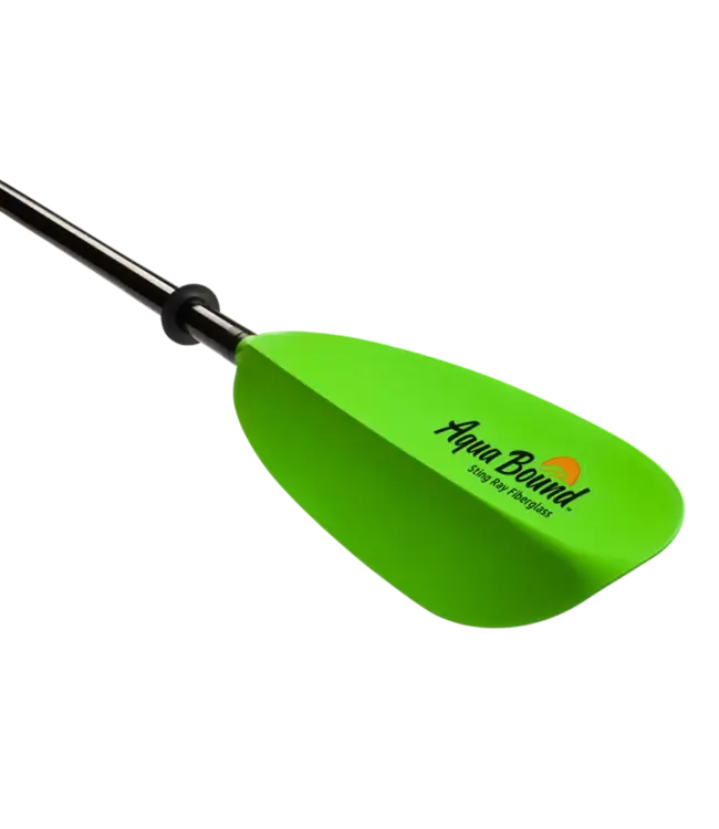 Aqua Bound Sting Ray Fiberglass 2-Piece Snap-Button Kayak Paddle