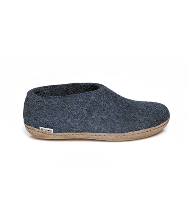 Glerups Shoe Leather Sole Slipper