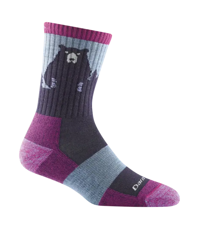 Darn Tough Women's Bear Town Micro Crew Lightweight Hiking Sock