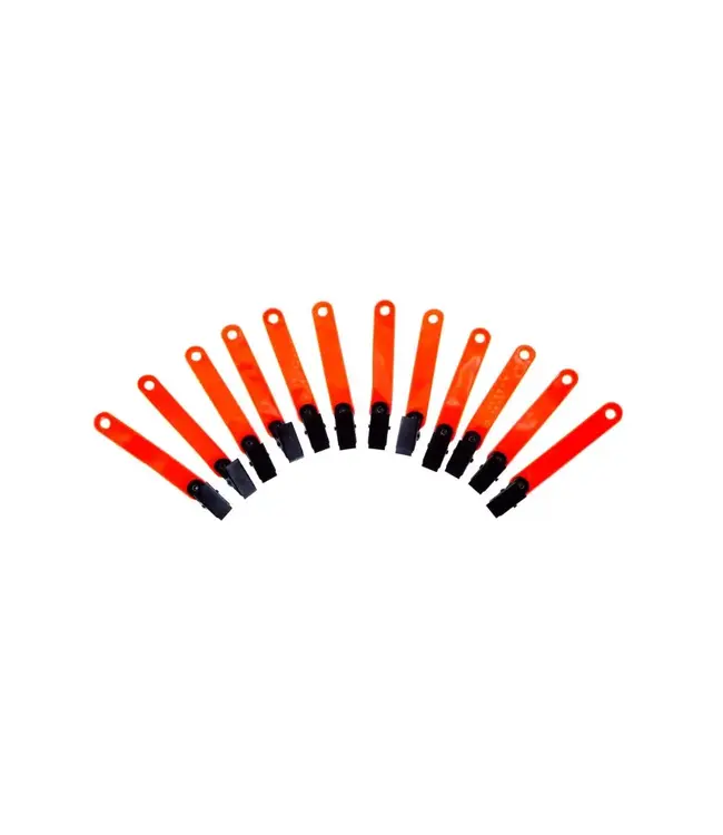 Allen Company Relfective Trail Marking Clips, Orange