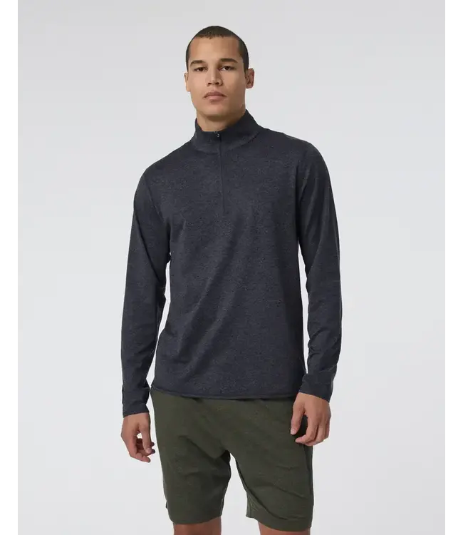 Vuori Men's Ponto Half Zip Mock Neck Fleece Pullover