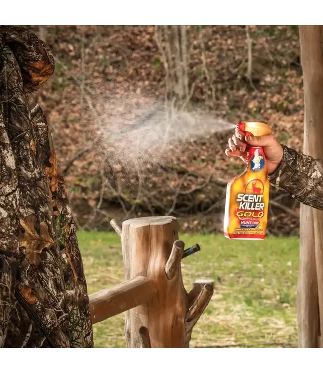 Wildlife Research Center Scent Killer Gold Spray (24/24 Combo)