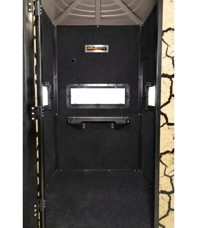 Muddy Outdoors Gunner Steel Box Blind w/ 10FT  Elite Tower