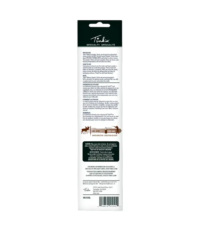 Tink's Moose Smokin’ Sticks – Cow Estrous