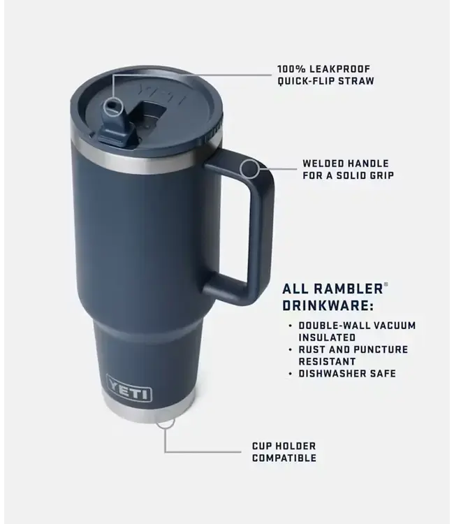 Yeti 40 oz Travel Straw Mug