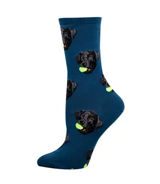 SOCK SMITH Sock Smith Ladies Black Lab