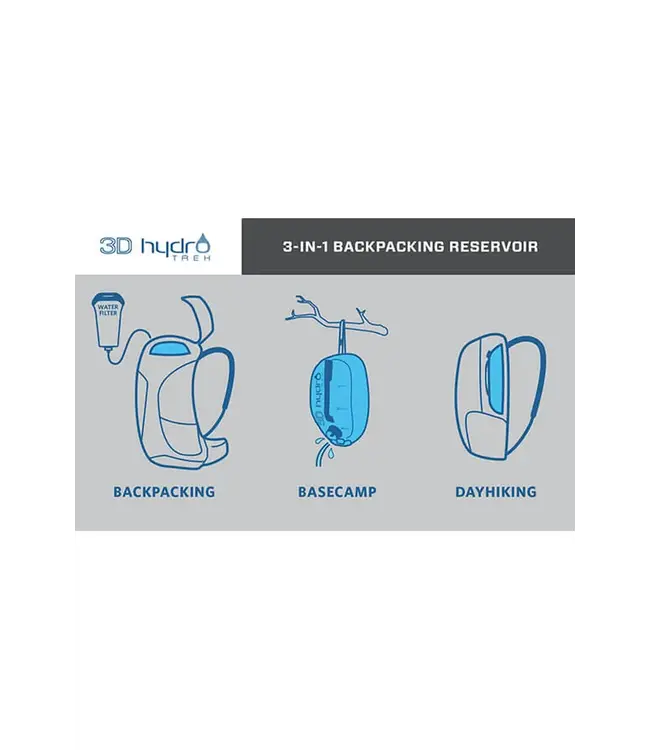 Gregory 3D Hydro Trek 3 Hydration Reservoir - 3L